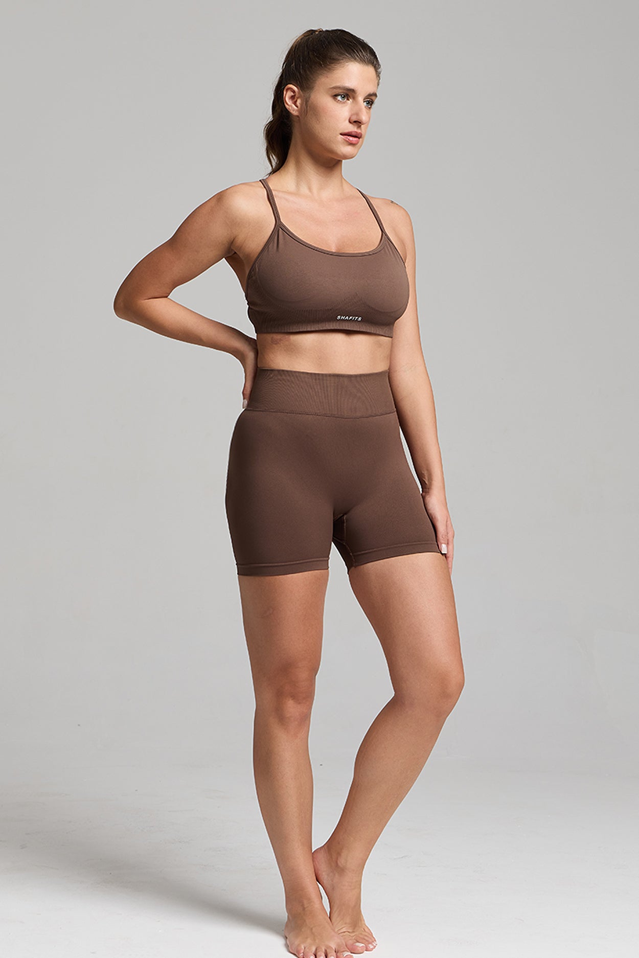 yoga shorts for women shafits