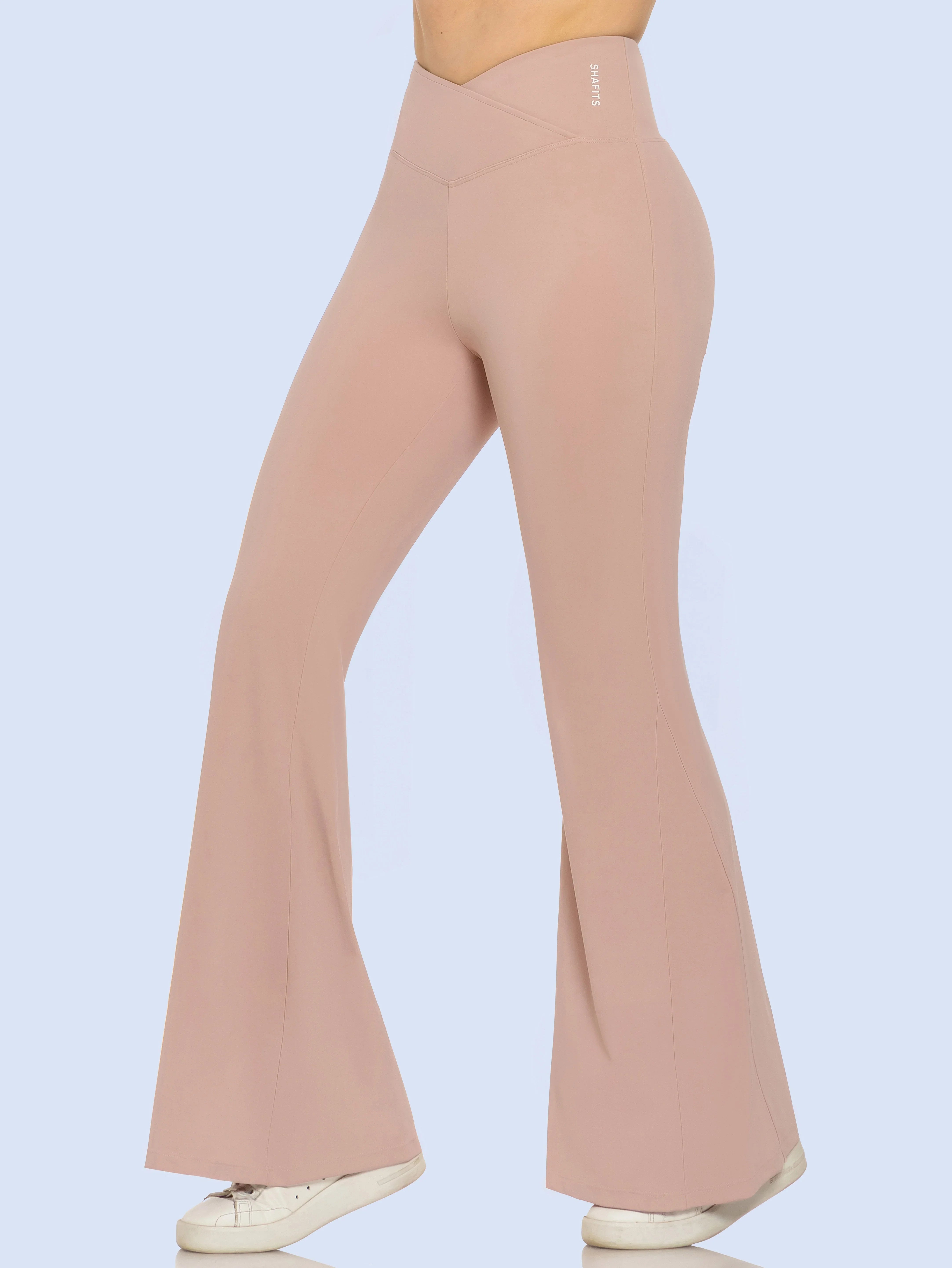 Crossover Flared Leggings SHAFITS