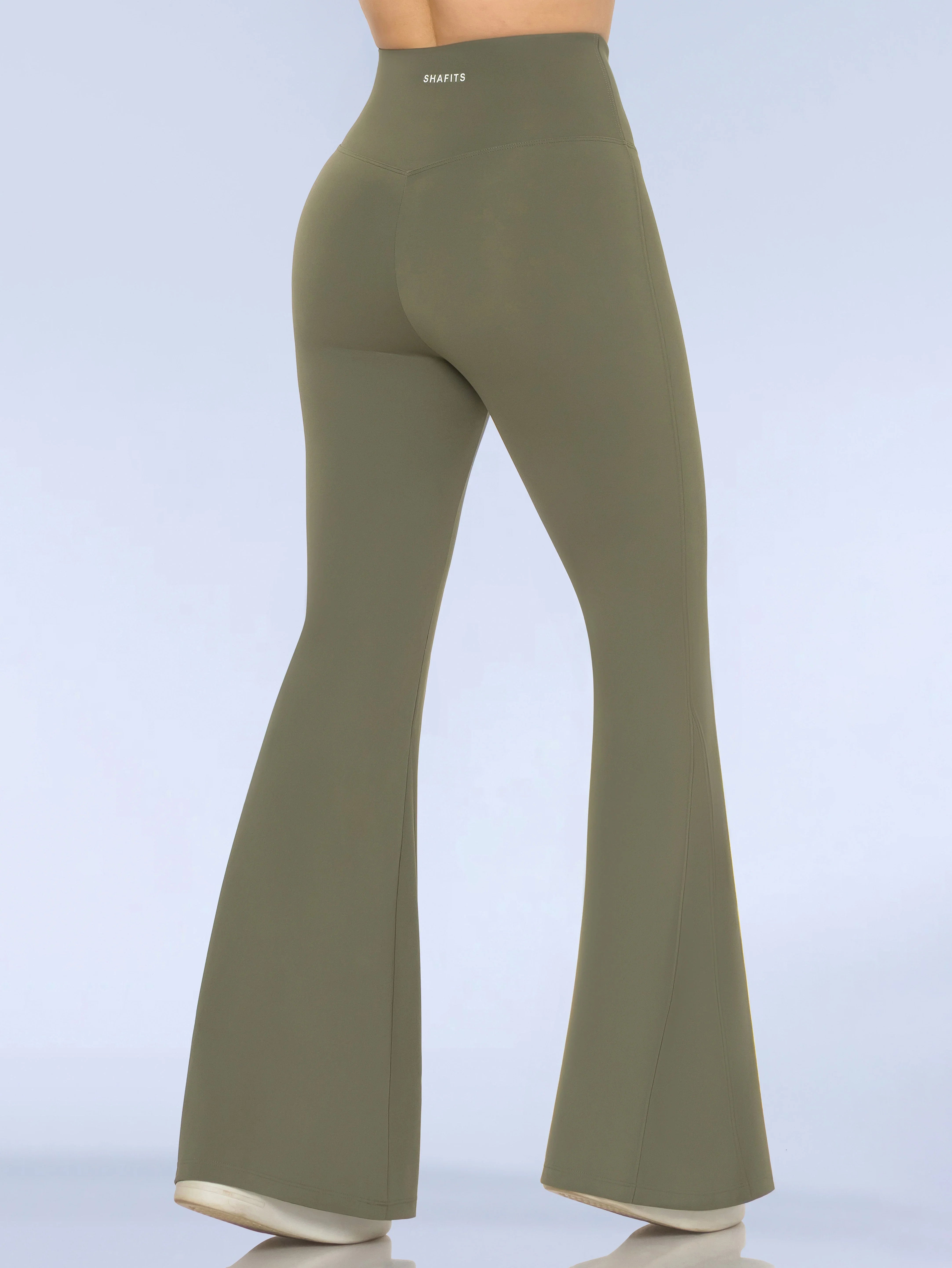 Crossover Flared Leggings SHAFITS