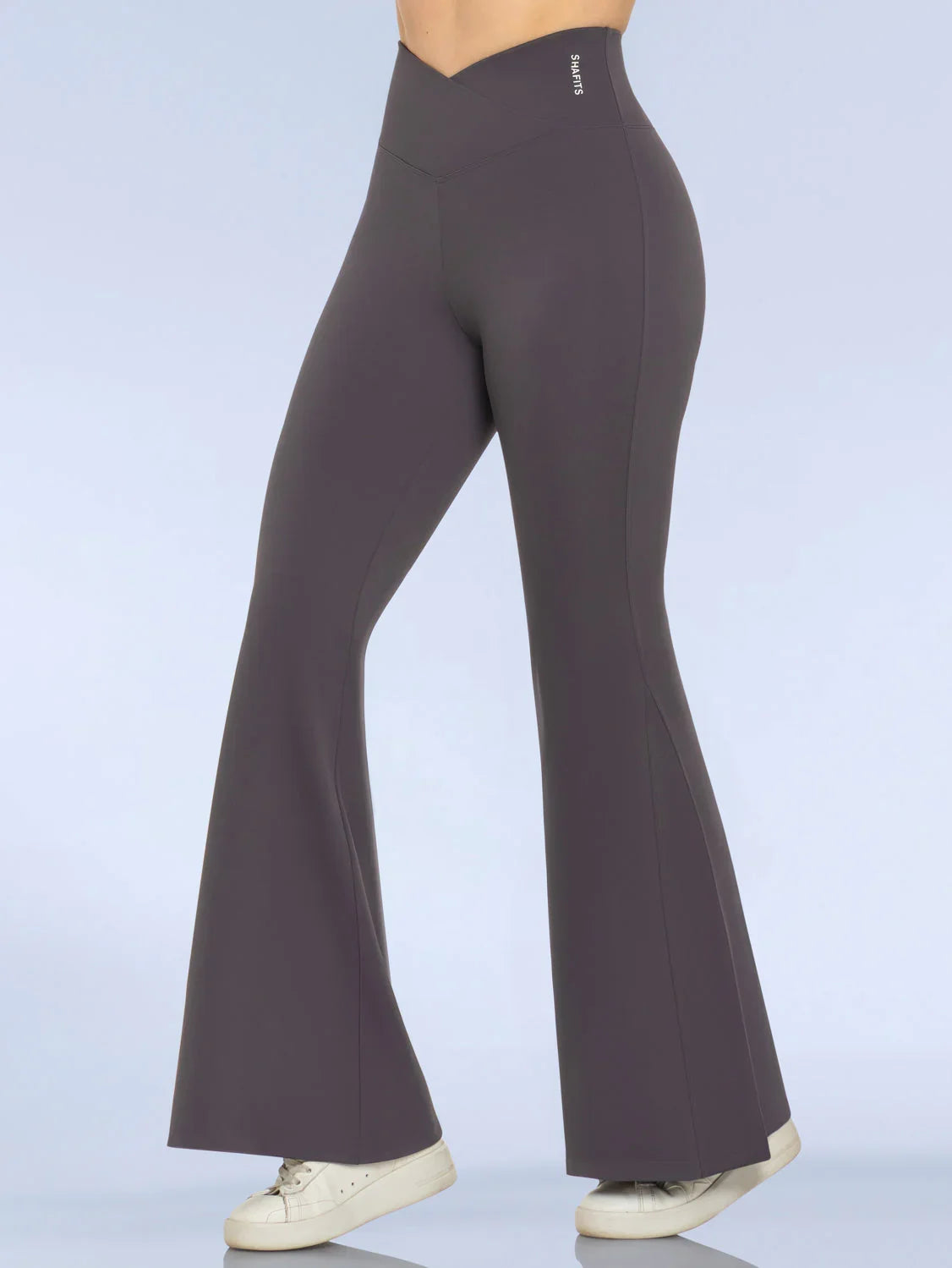 Crossover Flared Leggings SHAFITS