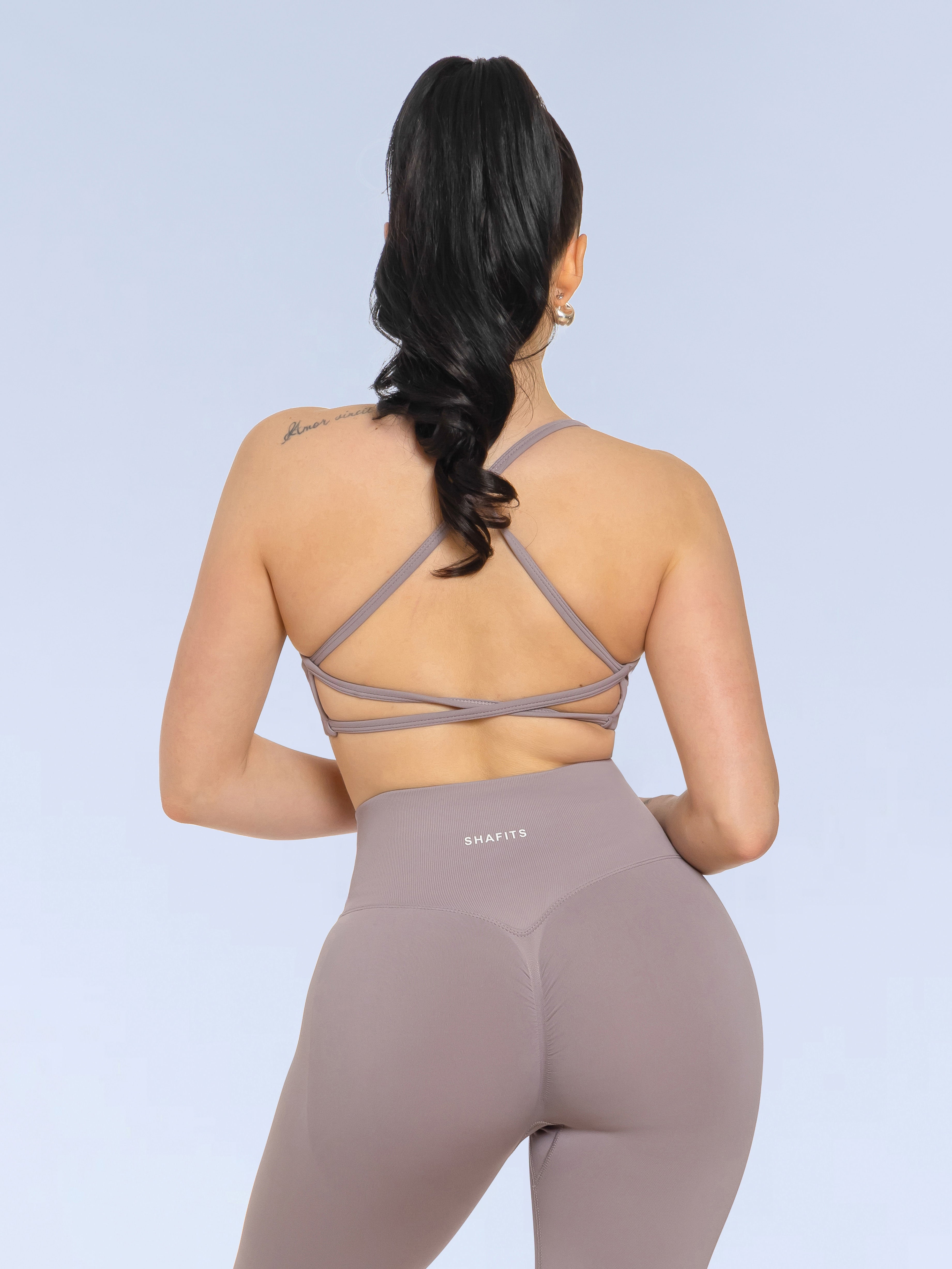 thin strap sports bra